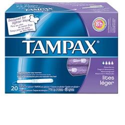 TAMPAX BLUE BOX LITES 20PZ