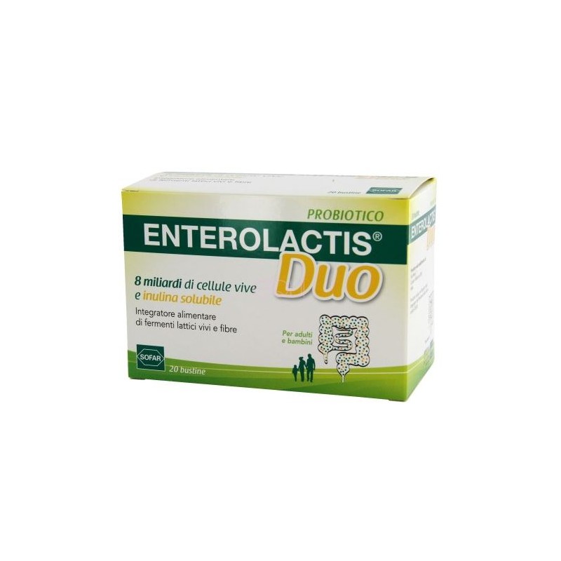 ENTEROLACTIS DUO POLV 20BUST