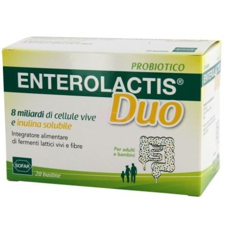 ENTEROLACTIS DUO POLV 20BUST