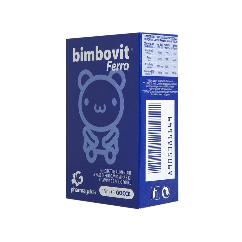 BIMBOVIT FERRO GOCCE 15ML