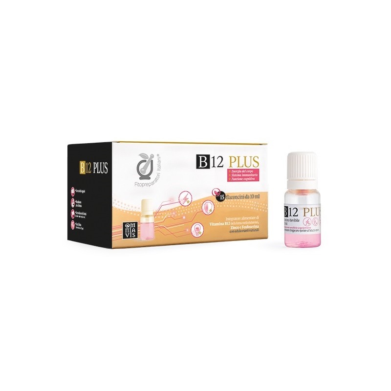 VITAMINA B12 PLUS - 15 flaconi