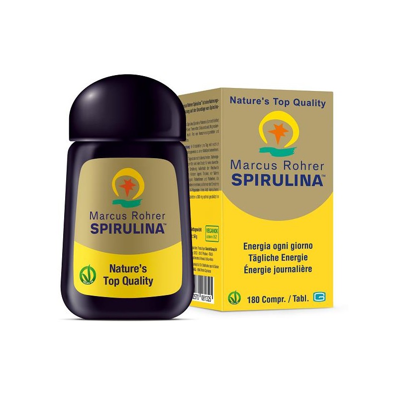 SPIRULINA MARCUS ROHRER 180CPR