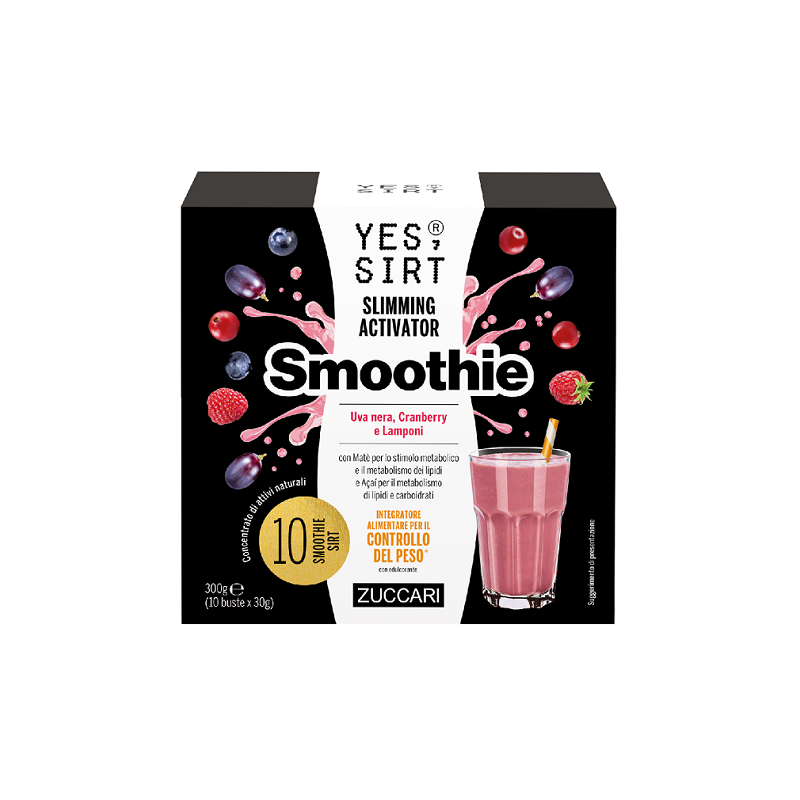 YES SIRT Smoothie Uva nera, Cranberry e Lamponi