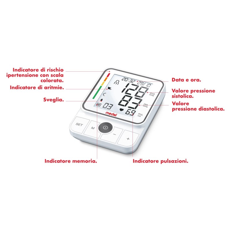 MISURATORE PRESSIONE CON BRACCIALE AUTOMATICO