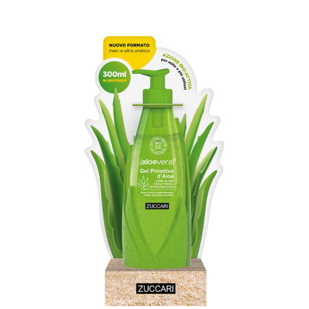 Gel primitivo d’Aloe MAXI FORMATO con dispenser