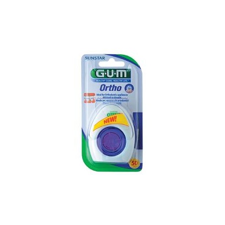 GUM ORTHO FLOSS FILO SPUGNOSO