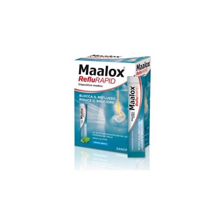 MAALOX REFLURAPID 20BUST